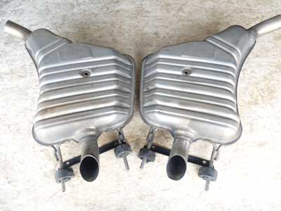 Mercedes Rear Mufflers, Left and Right Set A2214905321 W221 07-09 S5506